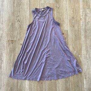 Womens Pink Republic Purple Tank Top Casual Dress - S